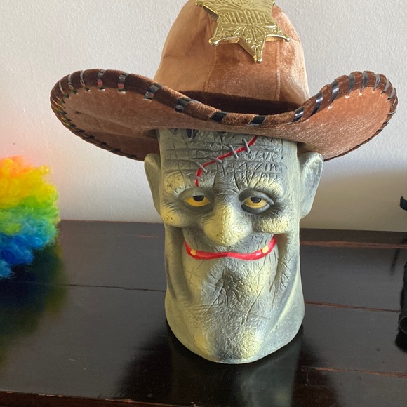 Halloween cowboy sheriff hat - Picture 1 of 3